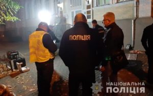 Взрыв гранаты в Киеве: появилось видео