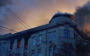 В СБУ сообщили детали обысков в помещениях ГСЧС из-за пожара в Одессе