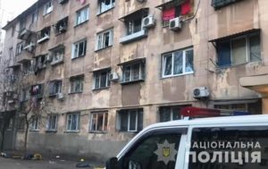 В общежитии Одессы взорвали гранату