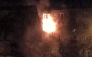 В Одессе ночью горела пятиэтажка, есть жертвы