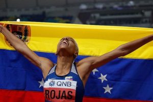 Венесуэльская легкоатлетка установила новый мировой рекорд в тройном прыжке