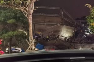 В Китае рухнул карантинный центр с десятками людей внутри