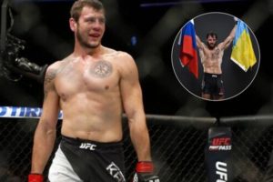 Боец UFC Никита Крылов из “ЛНР” развернул флаг Украины ради загранпаспорта