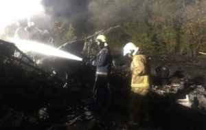 Катастрофа самолета под Харьковом: Зеленский опубликовал фото выжившего курсанта