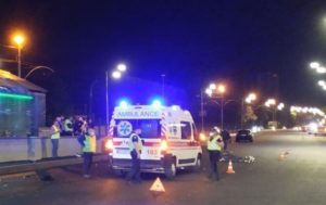 В Киеве мотоцикл сбил пешехода, трое погибших