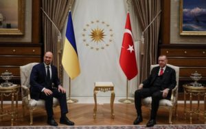 Шмыгаль провел встречу с Эрдоганом