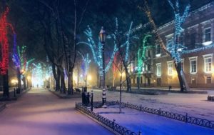 Украину засыпают снегопады