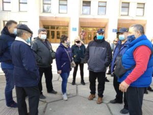 В Полтаве предприниматели протестуют из-за усиления карантина