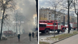 В Харькове взорвалось авто прямо на парковке