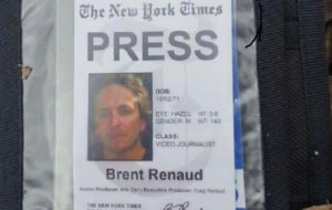 Российские оккупанты убили под Киевом журналиста New York Times