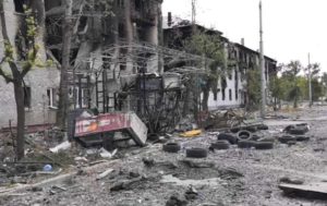 Украинские военные покинули Лисичанск