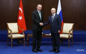 Ердоган помітив “пом’якшення позиції” Путіна