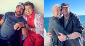 Чак Норріс показав свою 102-річну матір